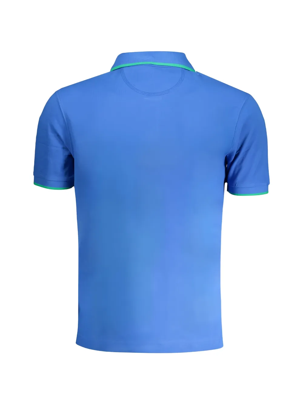 La Martina Poloshirt met contrasterende afwerking Blauw