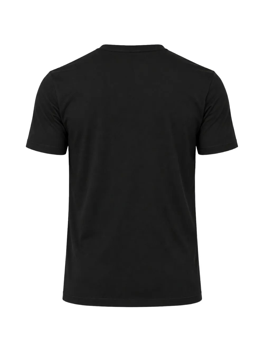 Armani Exchange T-shirt met logoprint met ronde hals Zwart