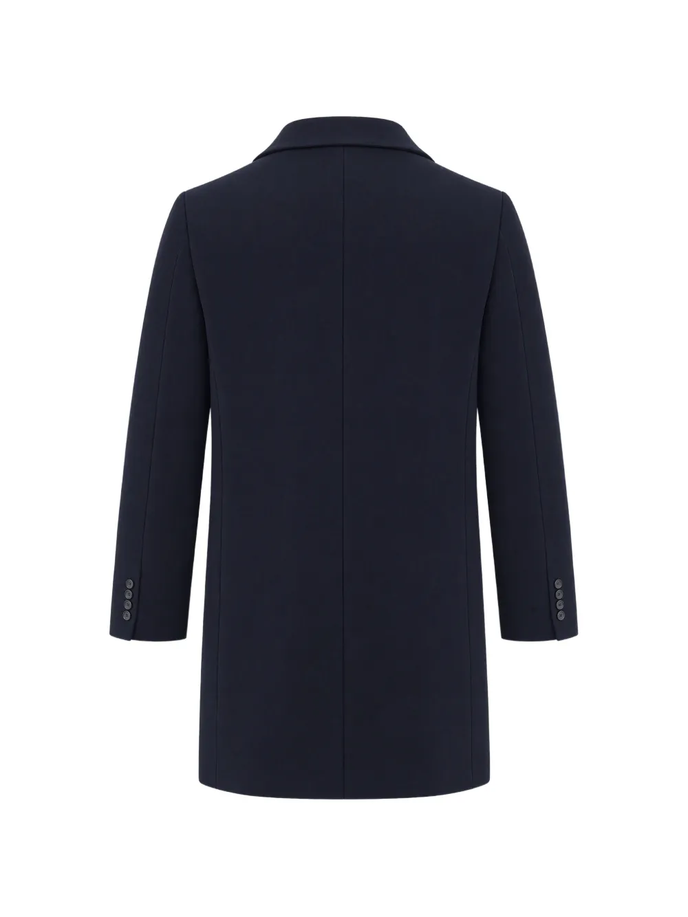 BRERAS MILANO Mantel met enkele rij knopen Blauw
