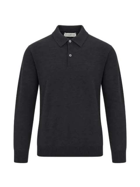 Ballantyne long-sleeve polo shirt