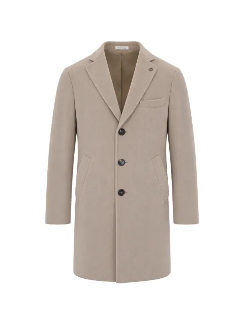 BRERAS MILANO single-breasted notched-lapels coat