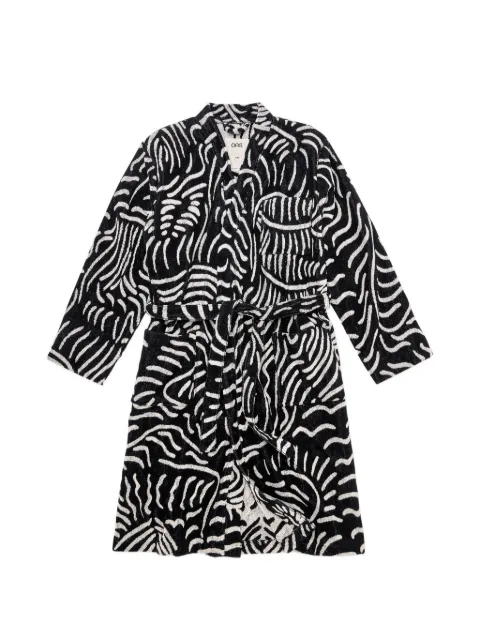OAS Company Lorenzo abstract-pattern robe