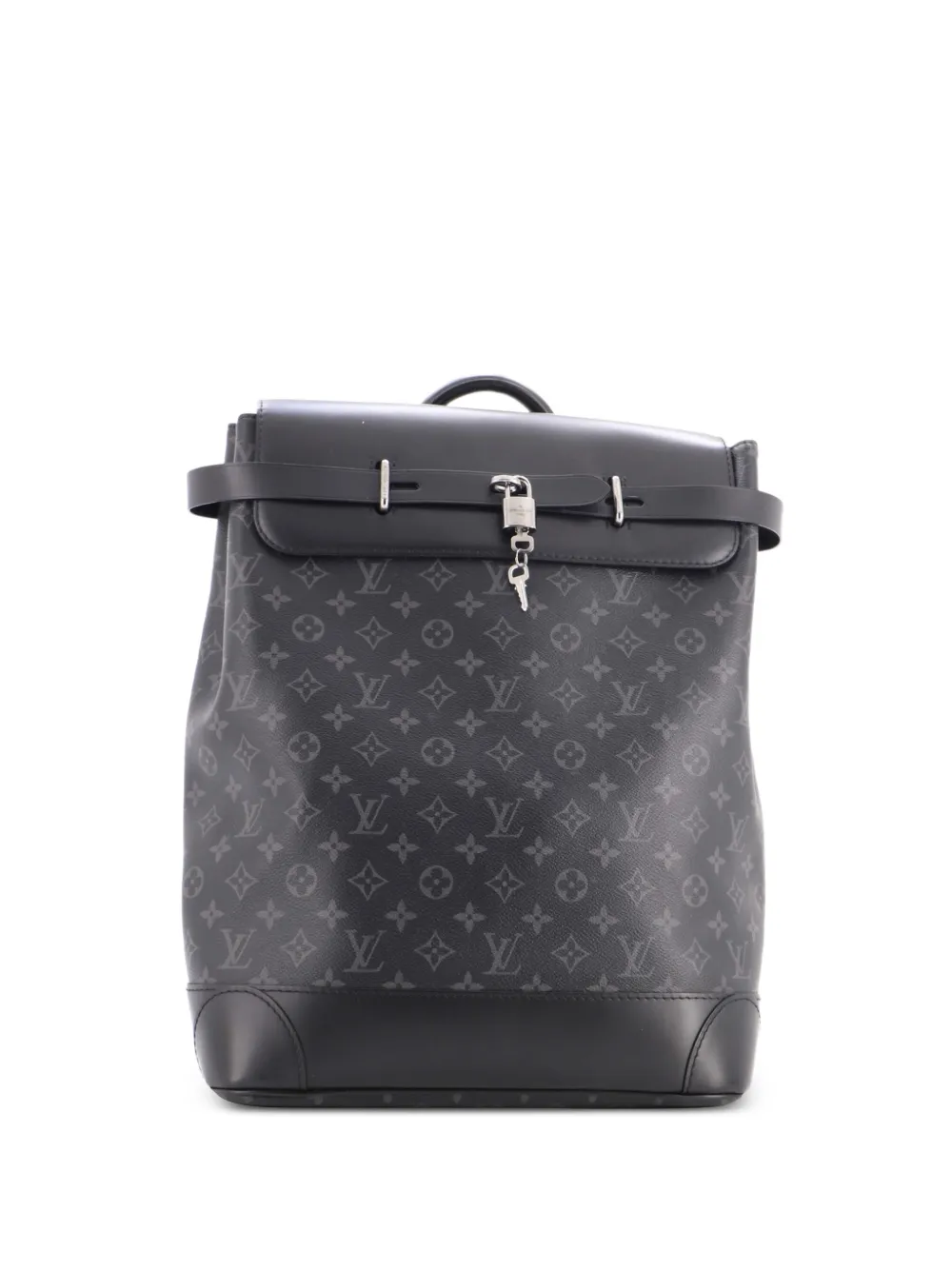 Louis Vuitton Pre-Owned Steamer Monogram Eclipse Canvas backpack - Nero