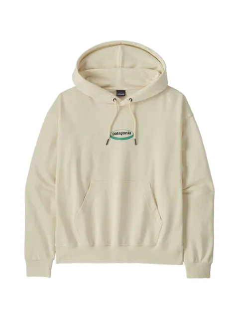 Patagonia logo-print hoodie