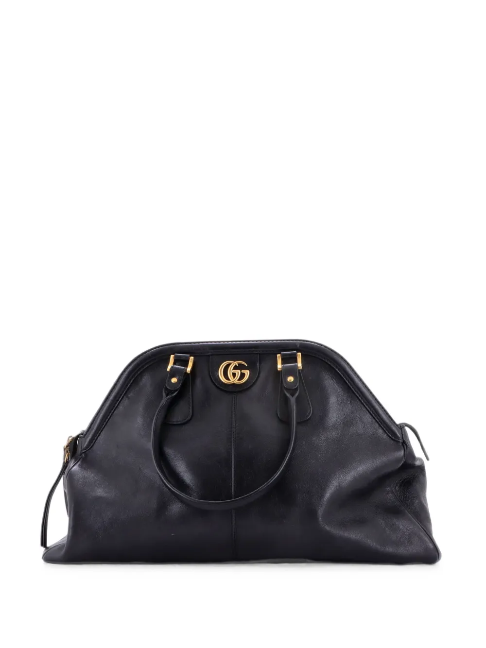 Gucci Pre-Owned grand sac à main RE(BELLE) en cuir - Noir Gucci Pre-Owned grand sac à main RE(BELLE) en cuir - Noir