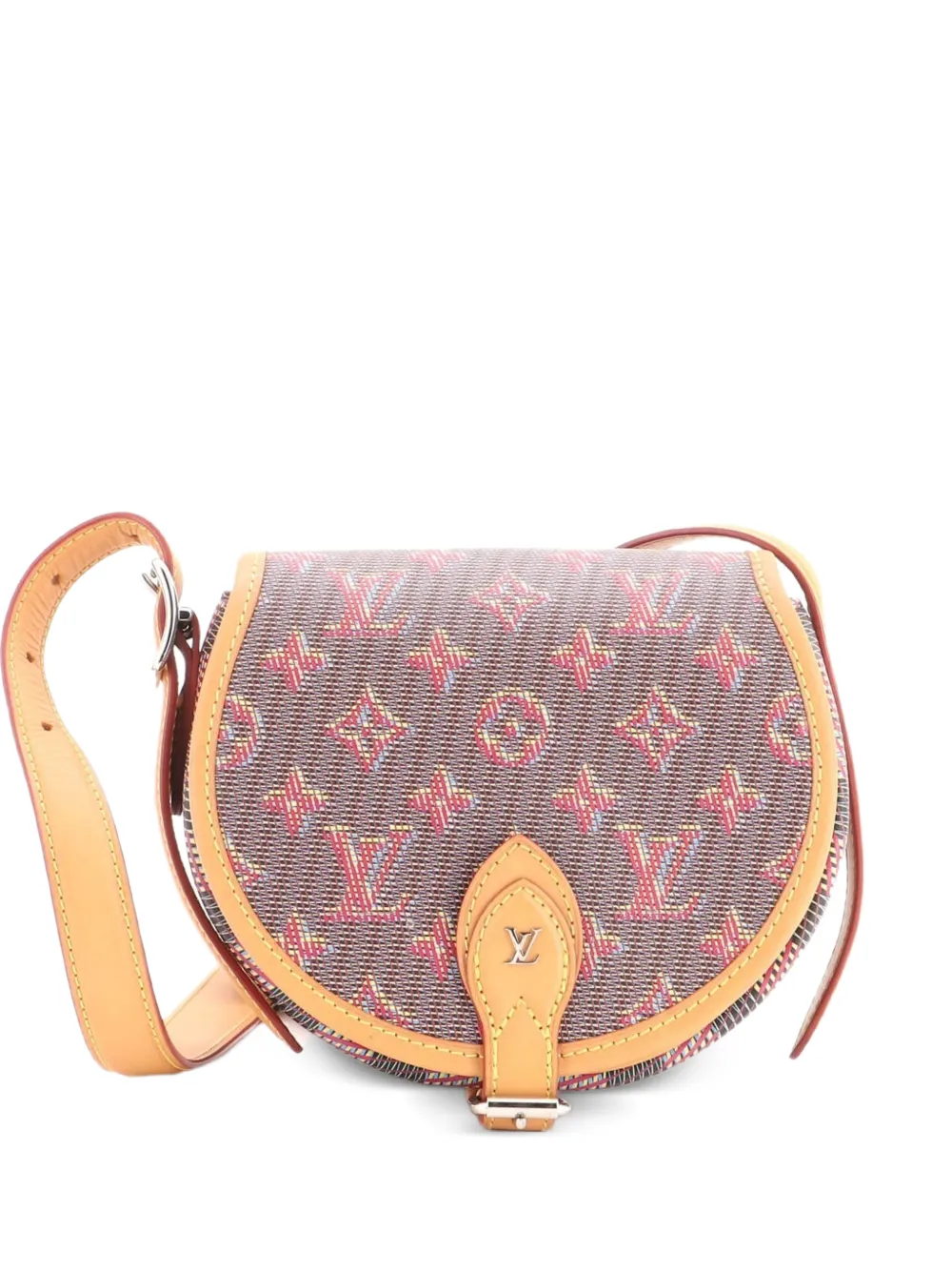 Louis Vuitton Pre-Owned Tambourin NM Handbag Damier Monogram LV Pop Canvas crossbody bag - Marrone