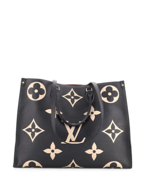 Louis Vuitton Pre-Owned OnTheGo Bicolor Monogram Empreinte Giant GM tote bag