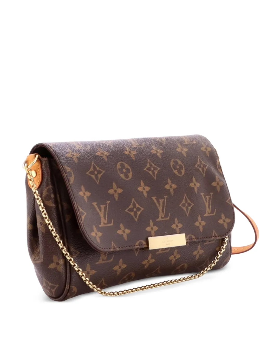 Louis Vuitton Pre-Owned Favorite Handbag Monogram Canvas MM crossbody bag - Marrone