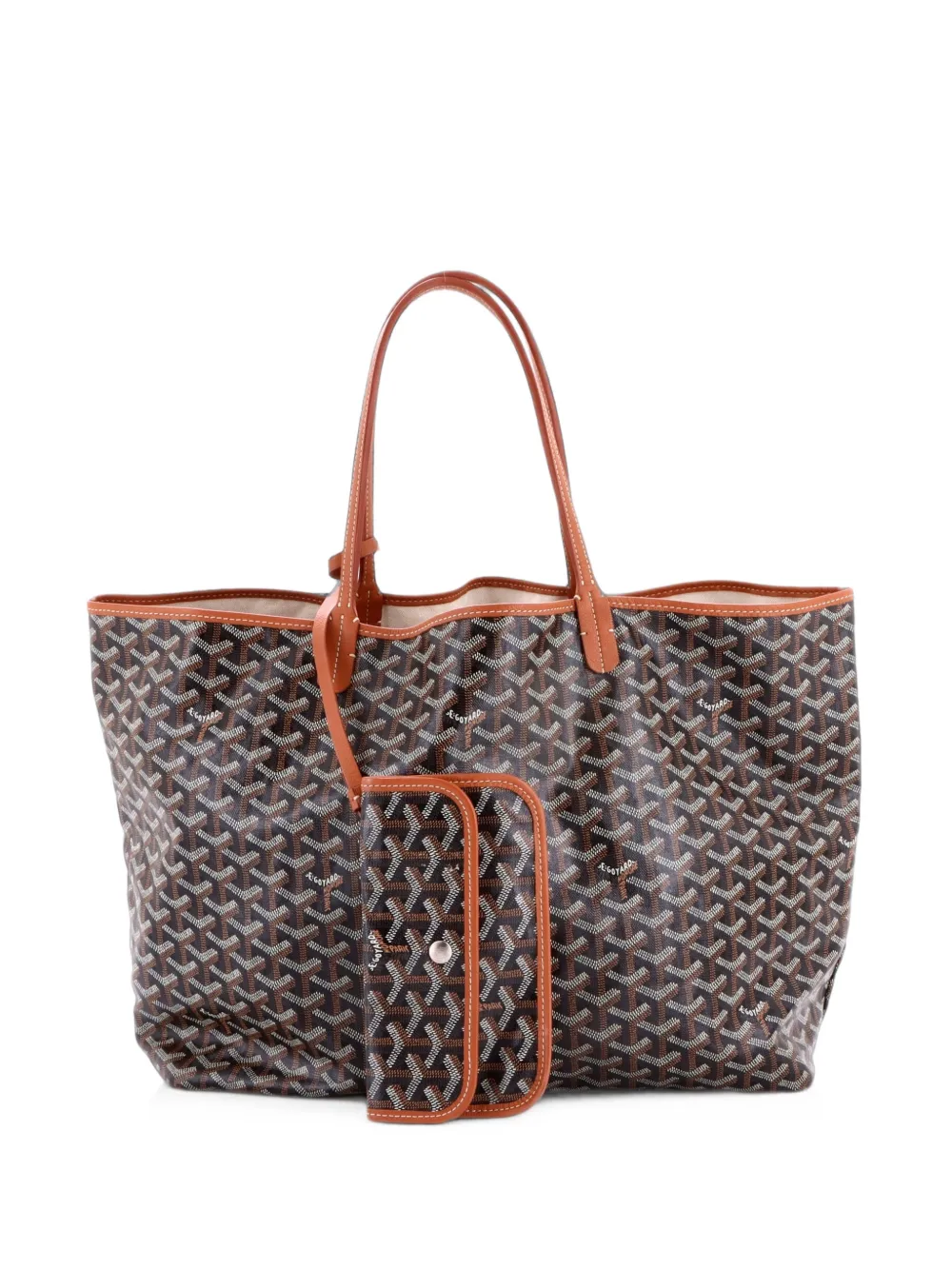 Goyard Pre-Owned sac cabas Saint Louis GM en toile enduite - Marron Goyard Pre-Owned sac cabas Saint Louis GM en toile enduite - Marron