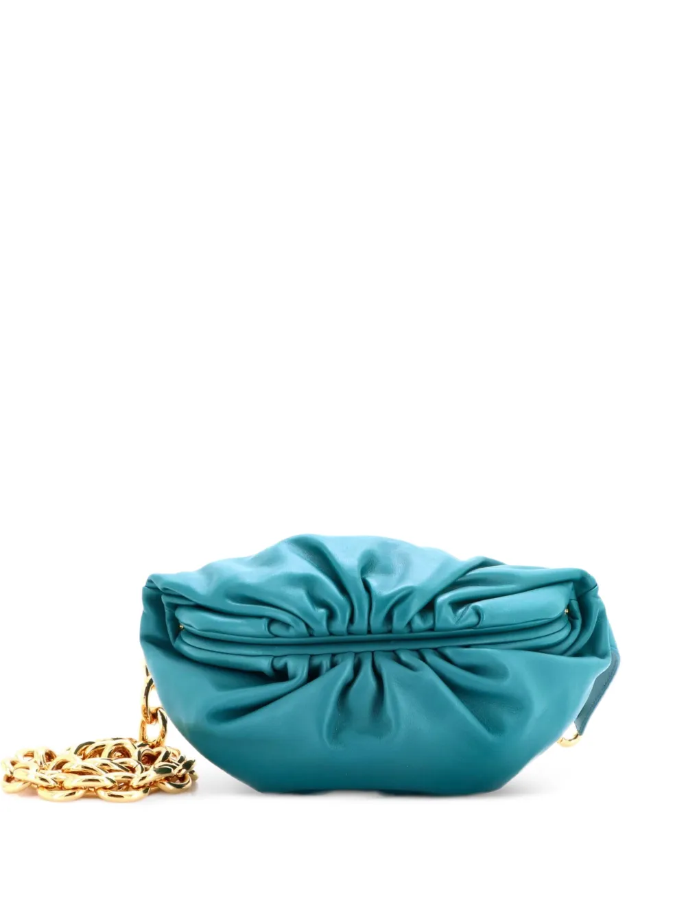 Bottega Veneta Pre-Owned The Chain Pouch Leather belt bag - Grün