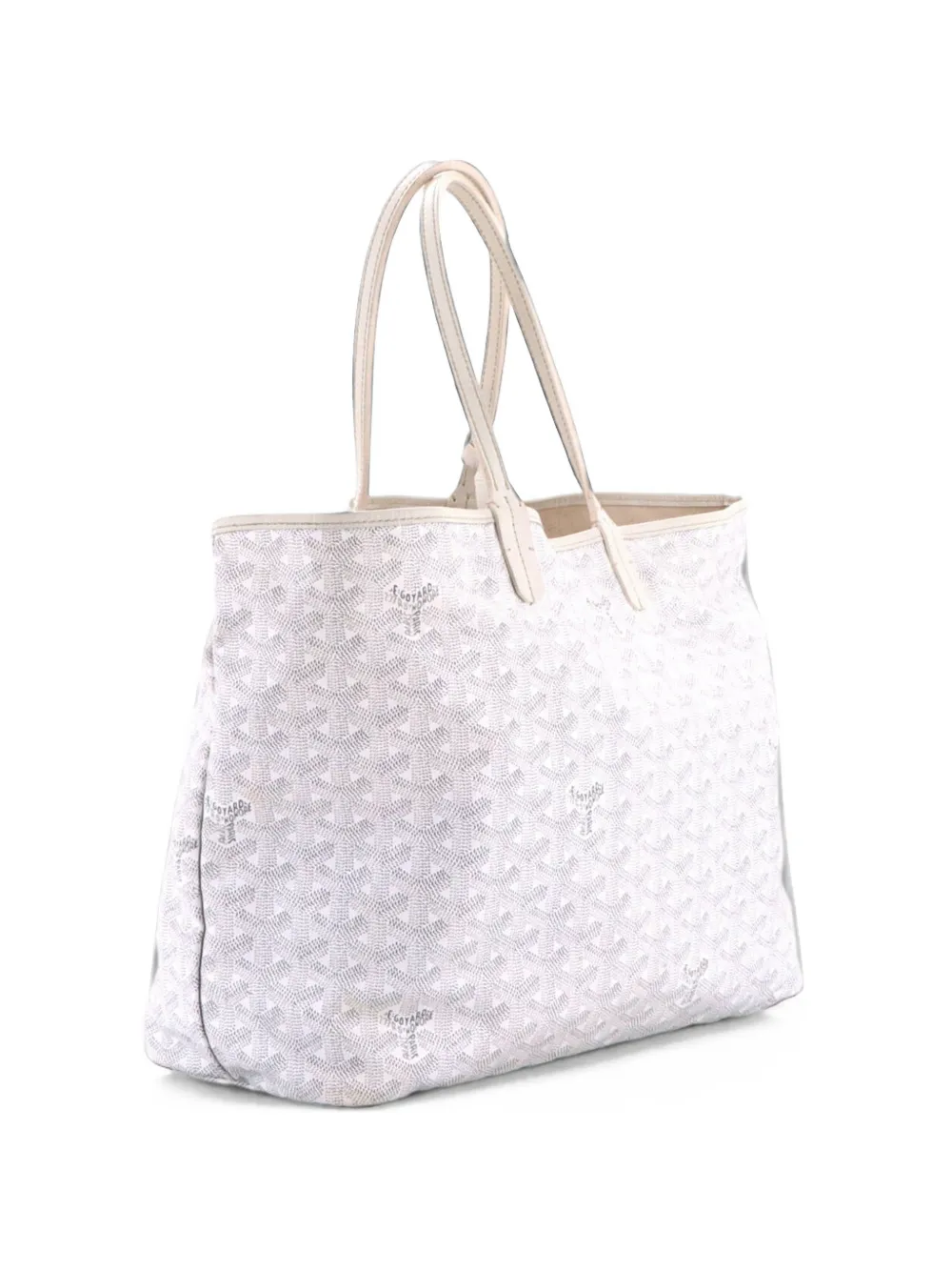 Goyard Pre-Owned Saint Louis Coated Canvas PM tote bag - Blanc