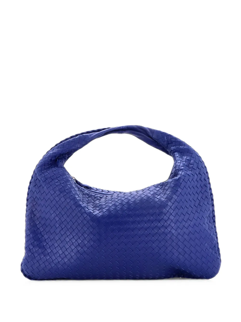 Bottega Veneta Pre-Owned grand sac cabas Veneta en cuir Intrecciato Nappa - Bleu