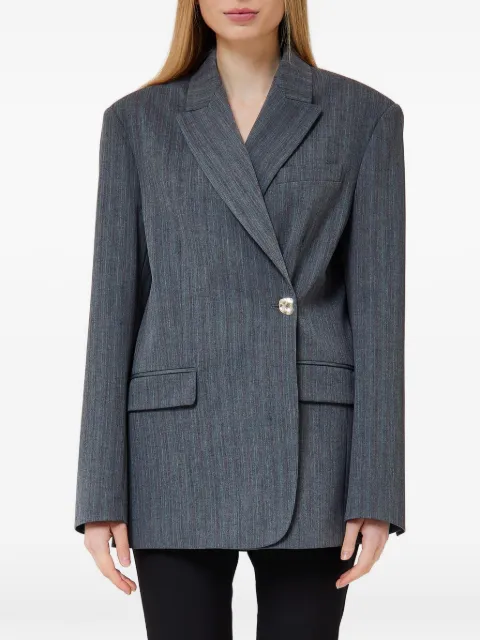 LIU JO blazer con botón joya