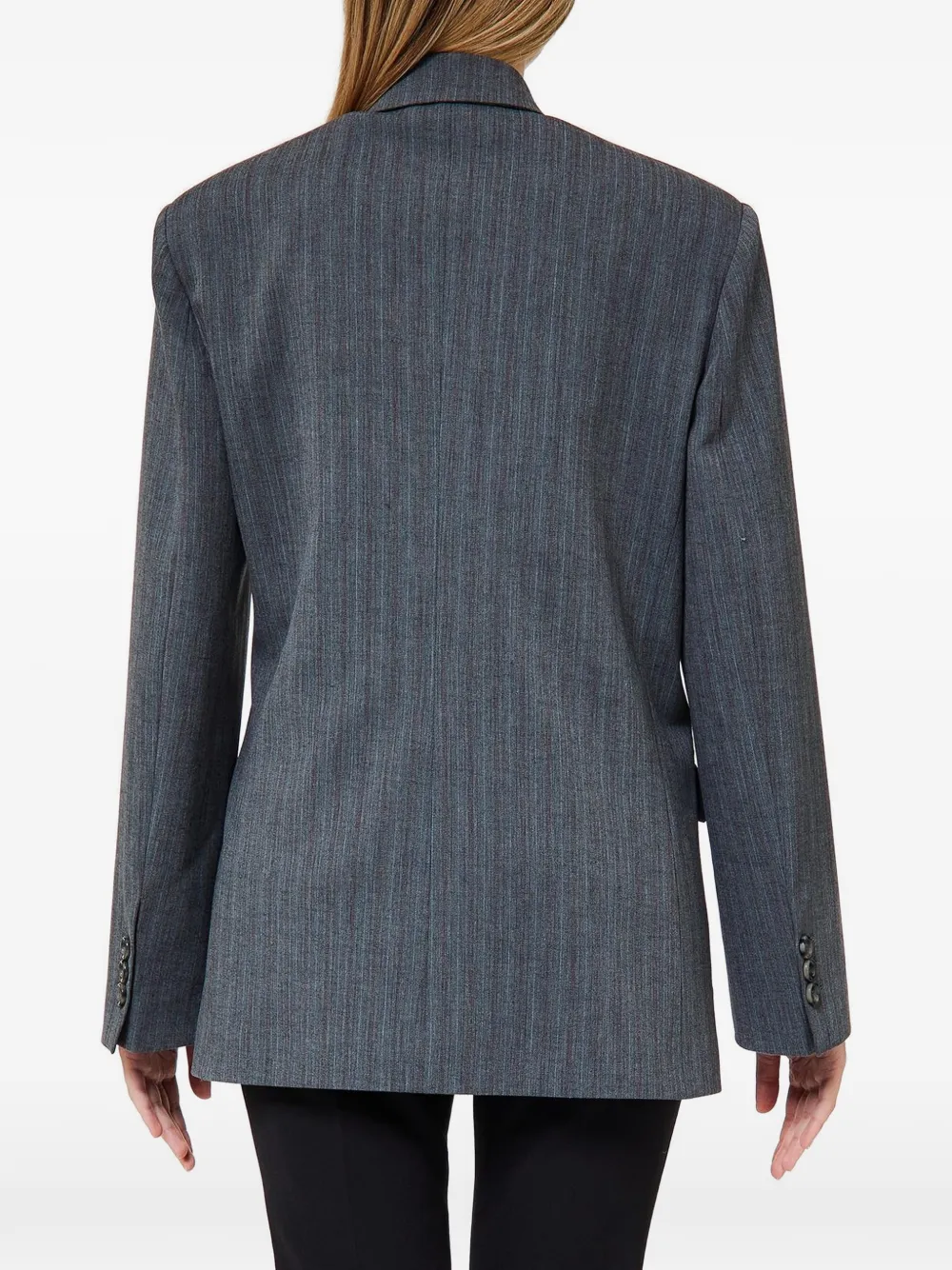 LIU JO Blazer met juweelknoop Grijs