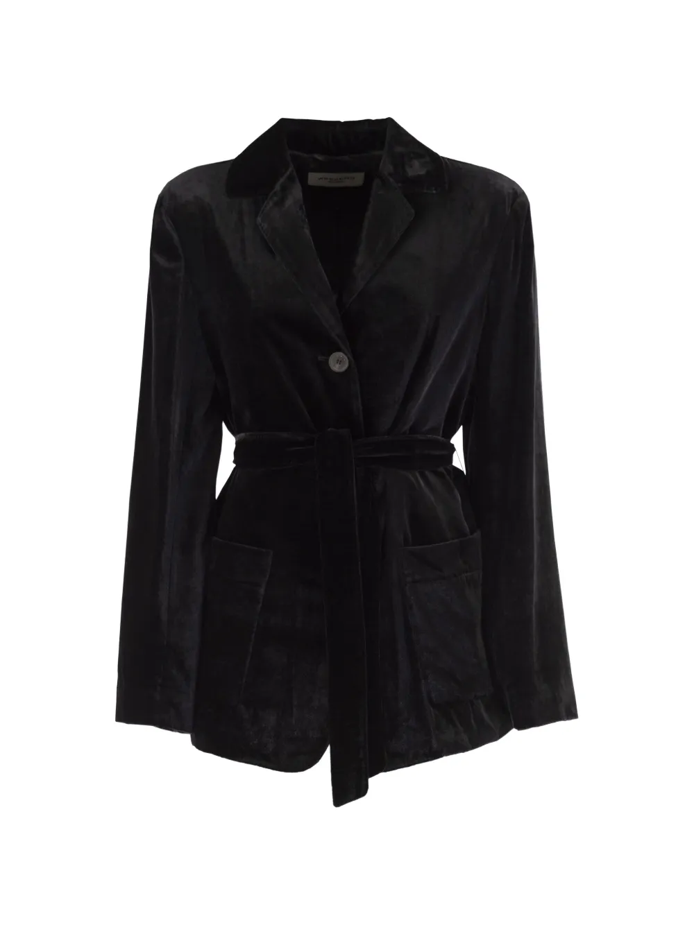 Weekend Max Mara belted velvet blazer - Noir Weekend Max Mara belted velvet blazer - Noir