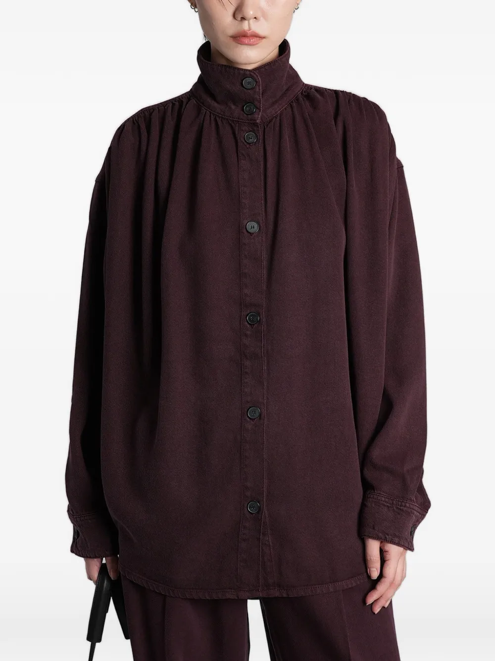 IRO Coming high-neck shirt - Viola