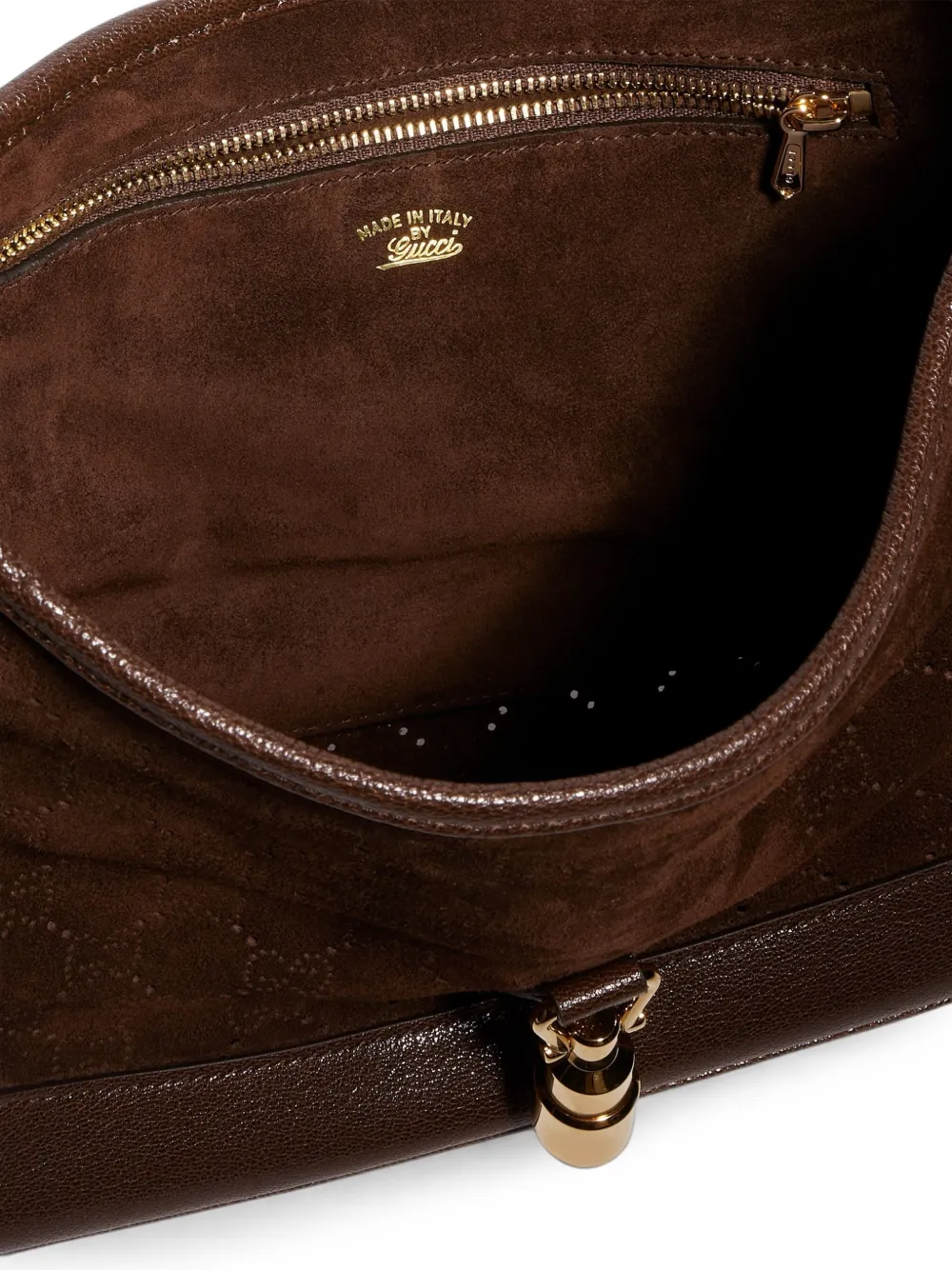 Gucci Jackie 1961 schoudertas Bruin