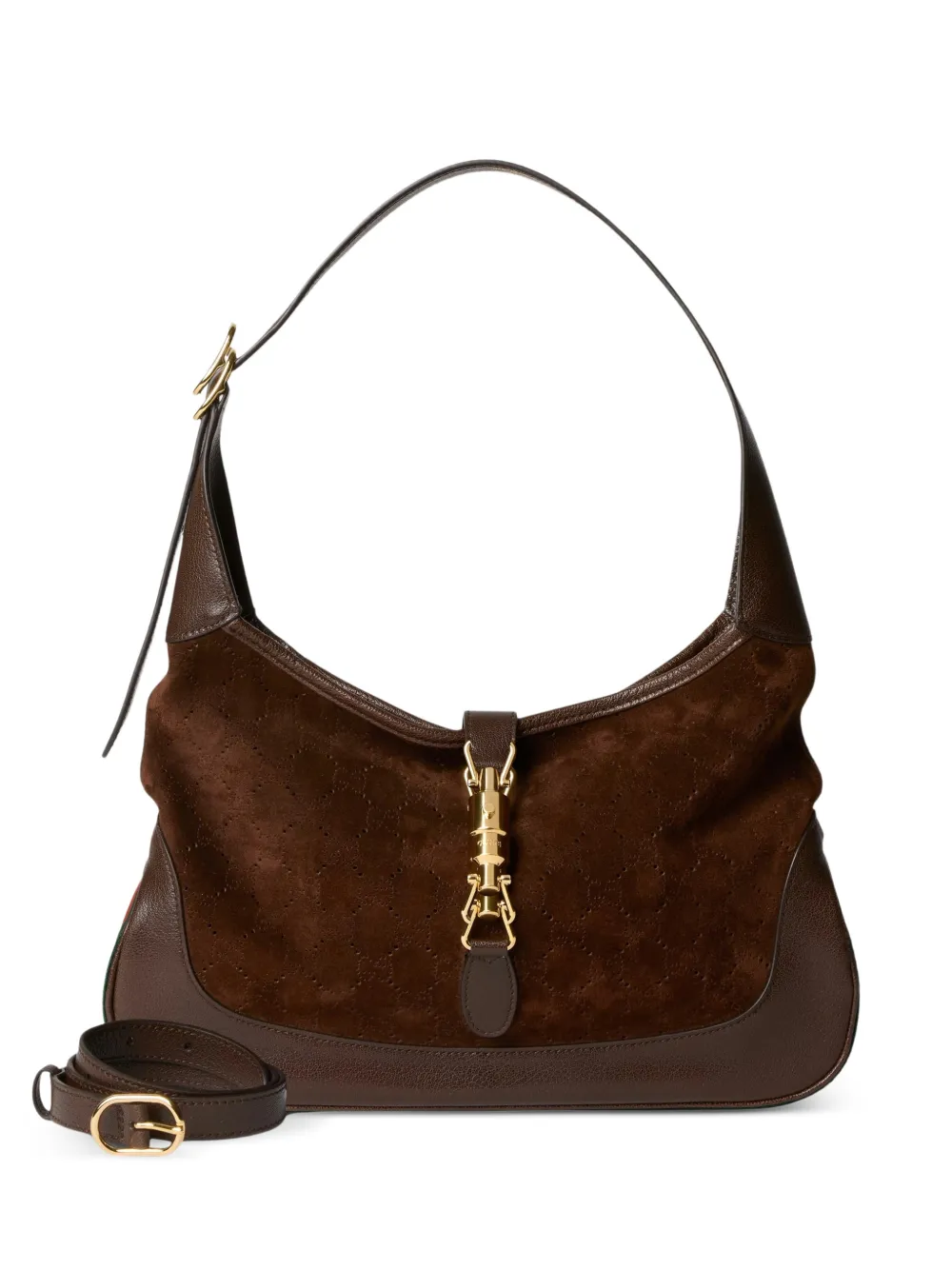 Gucci Jackie 1961 schoudertas Bruin