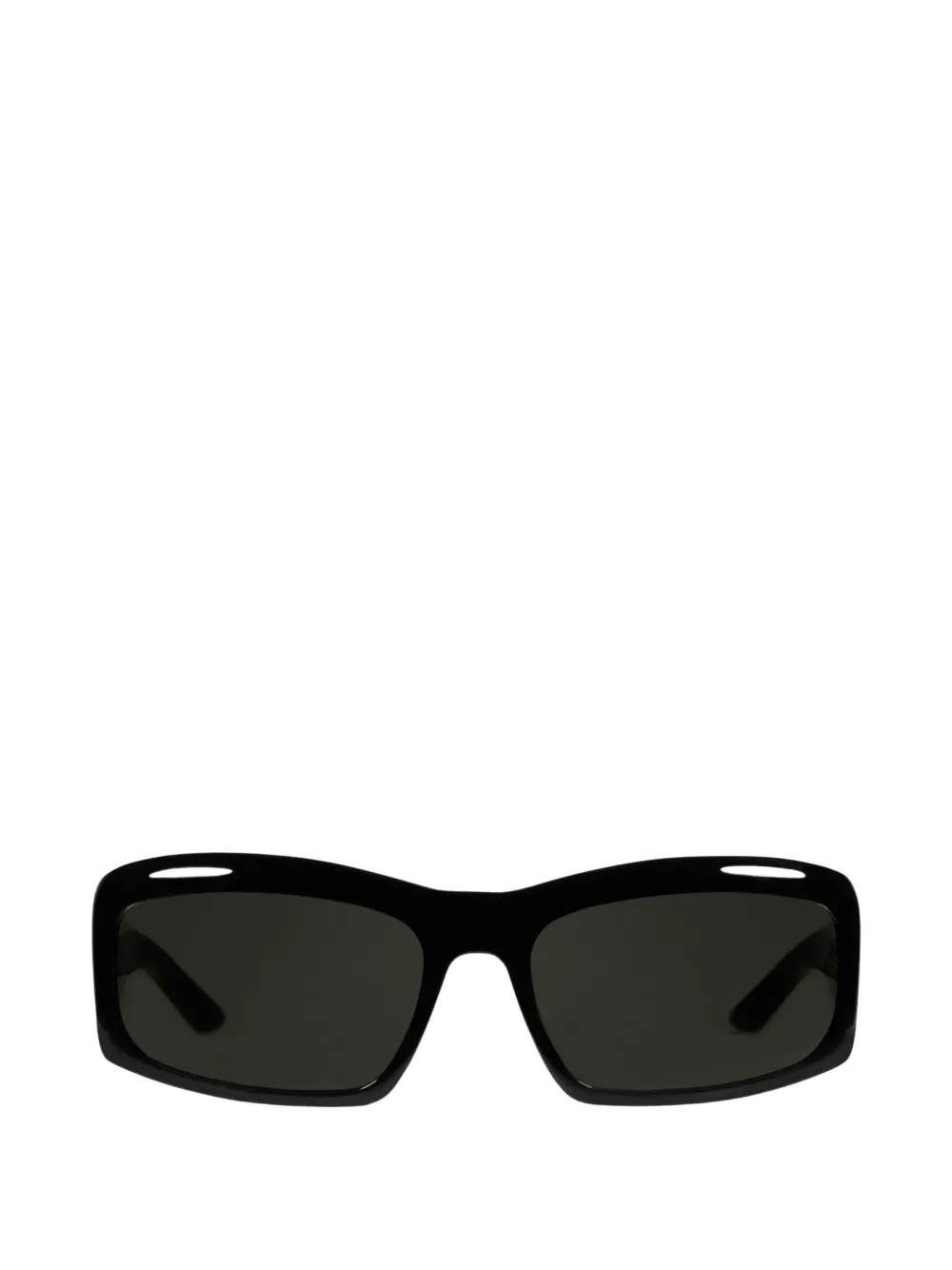 Gucci rectangle-frame sunglasses - Schwarz