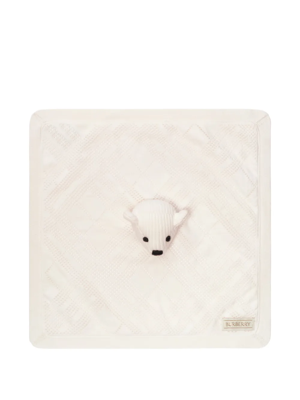 Burberry Kids bear-embellished doudou - Neutrals