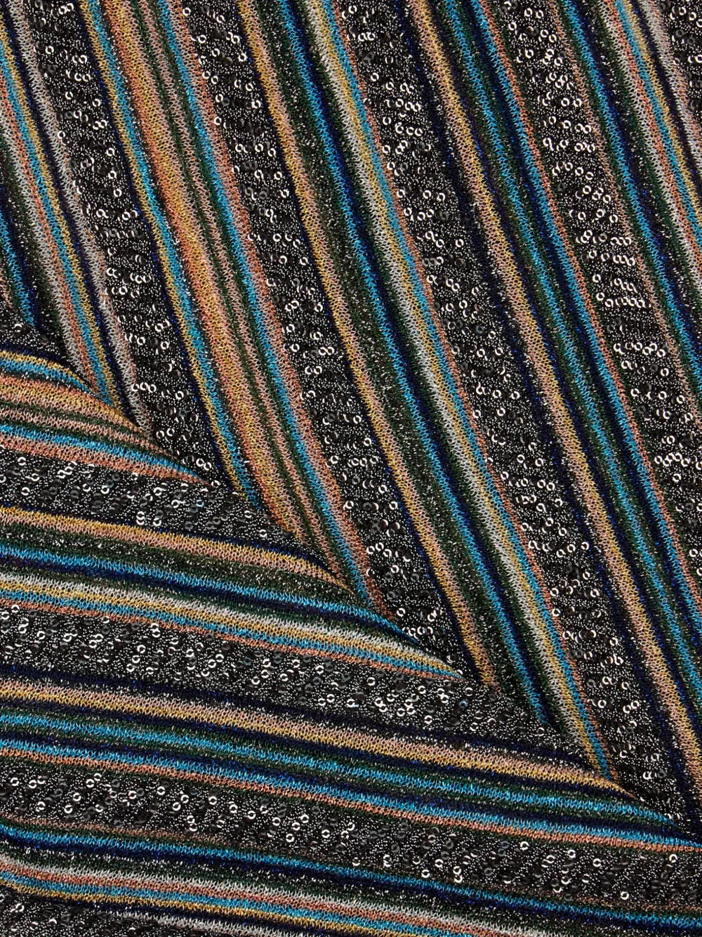 Missoni Sjaal verfraaid met pailletten Zwart