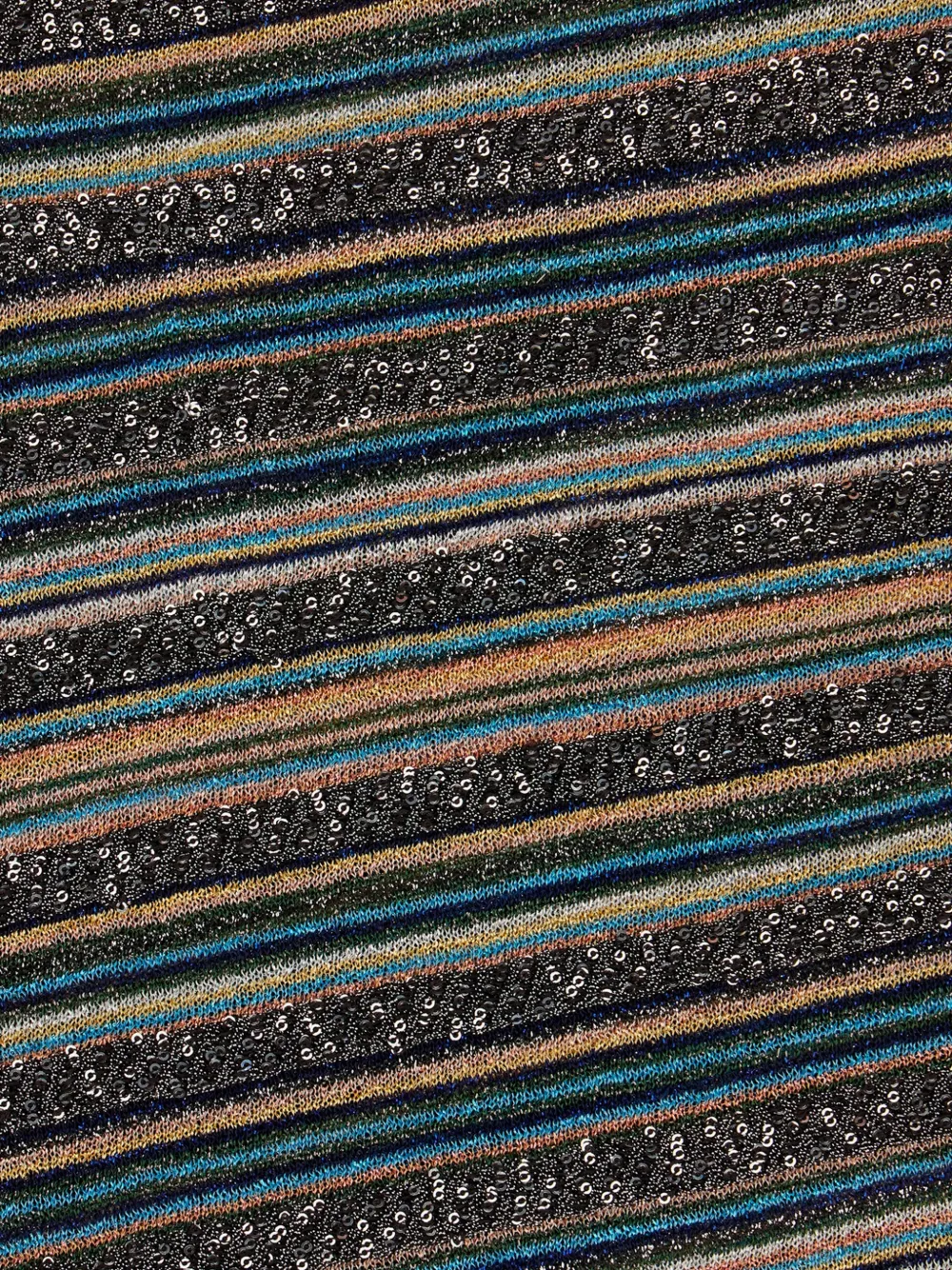 Missoni Sjaal verfraaid met pailletten Zwart