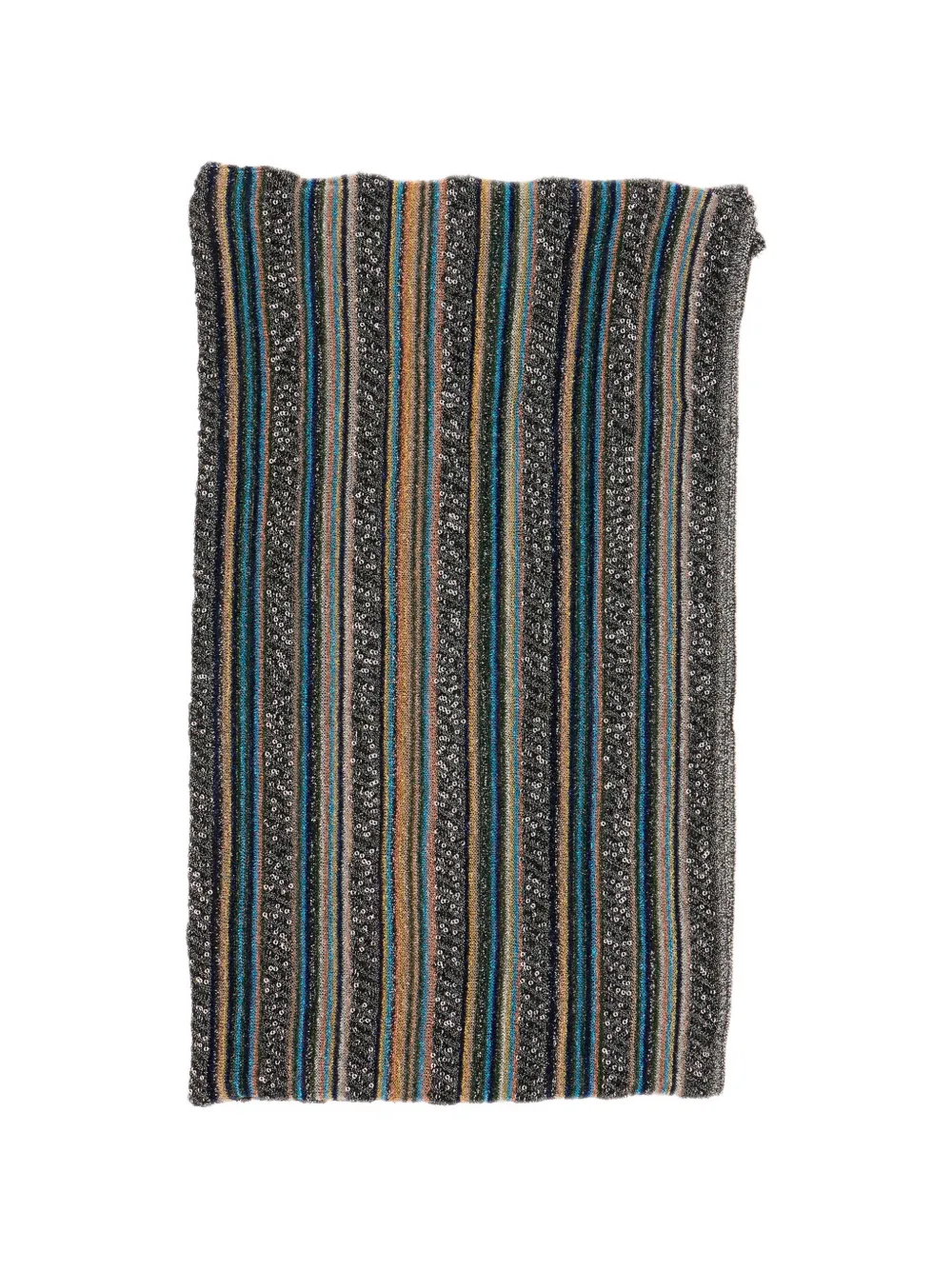 Missoni sequin-embellished striped scarf