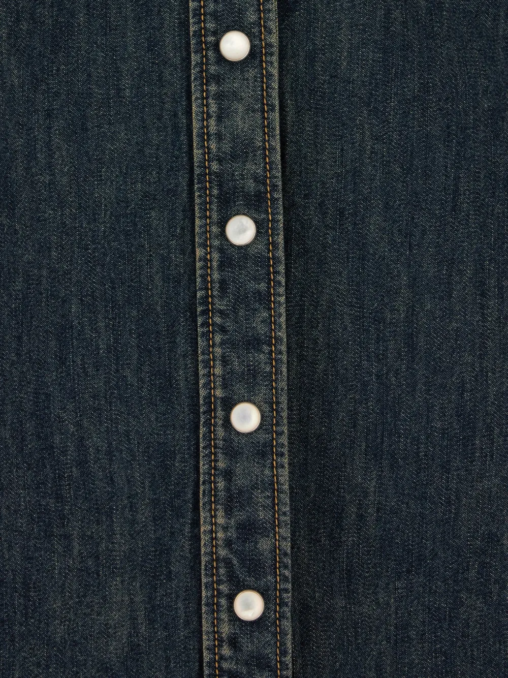 FENDI button-down dress Blauw