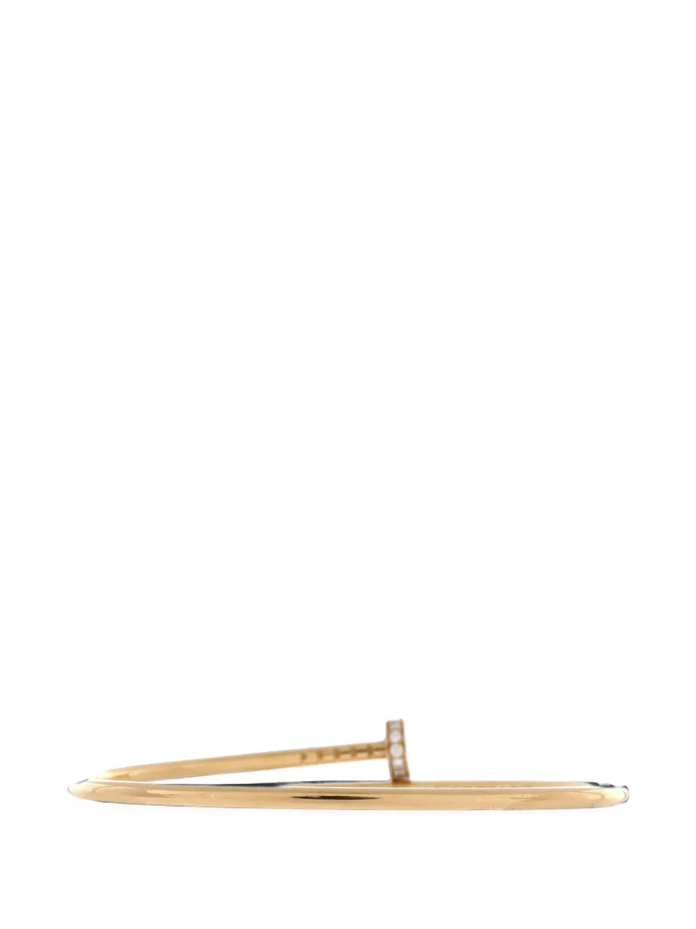 Cartier Juste un Clou 18K Yellow Gold with Diamonds Small bracelet - Oro