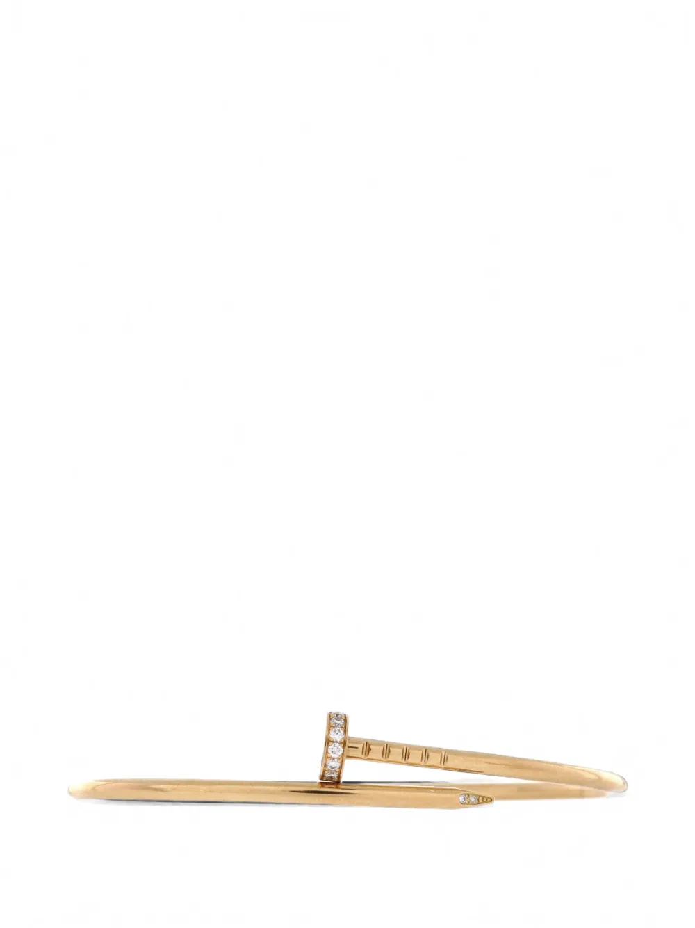 Cartier Juste un Clou 18K Yellow Gold with Diamonds Small bracelet - Oro