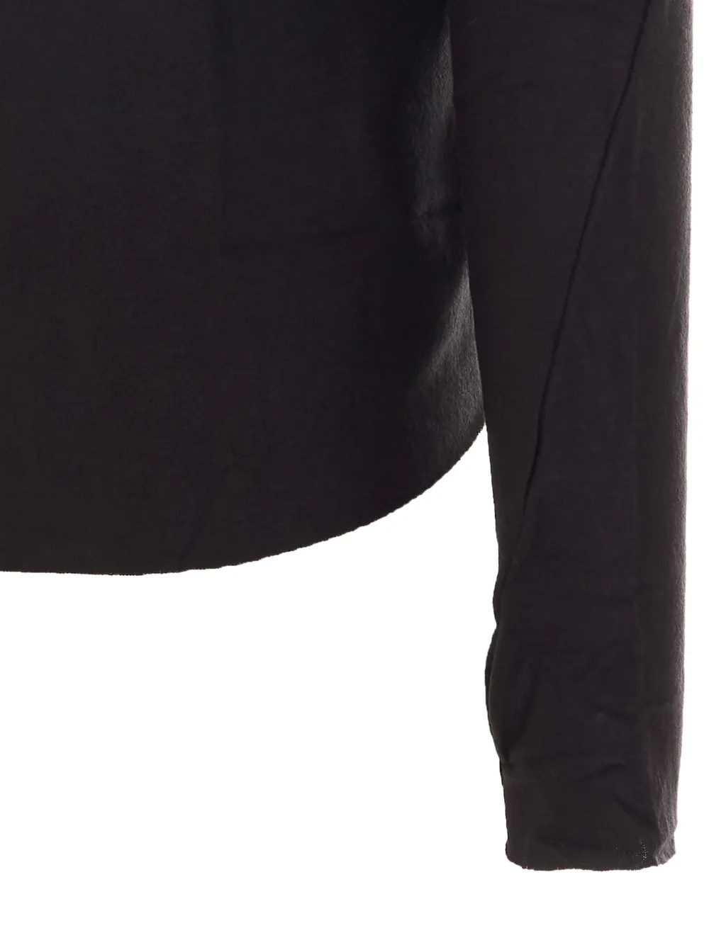 Thom Krom high-neck panelled sweater Zwart