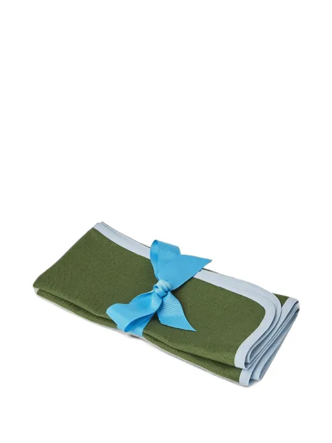 La DoubleJ Rainbow Bosco in linen large napkins set of two