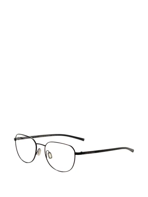 Porsche Design geometric-frame glasses