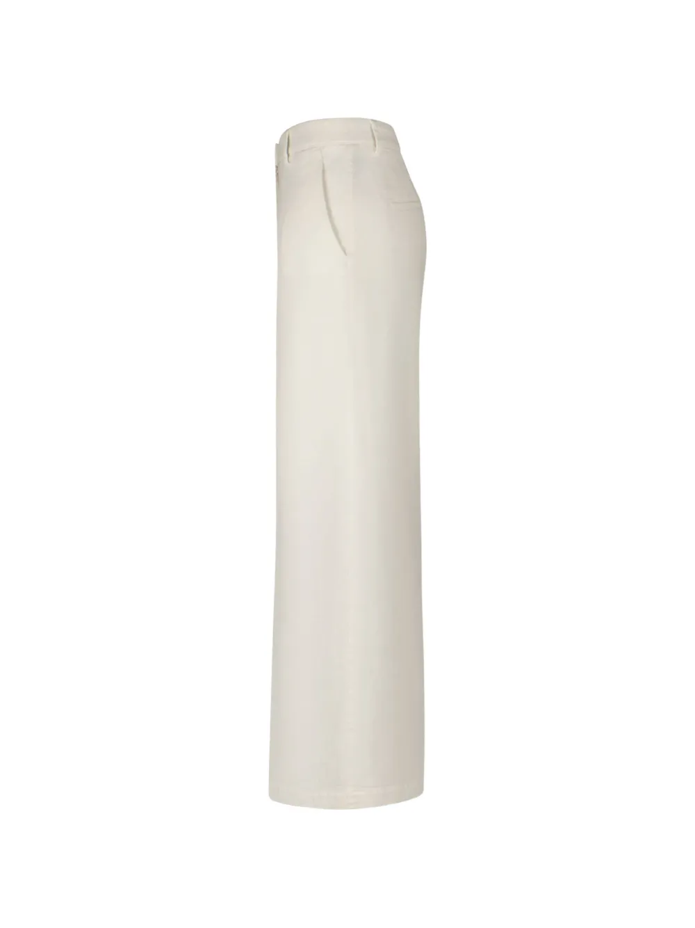 Seductive Shiloh palazzobroek met persvouw Wit