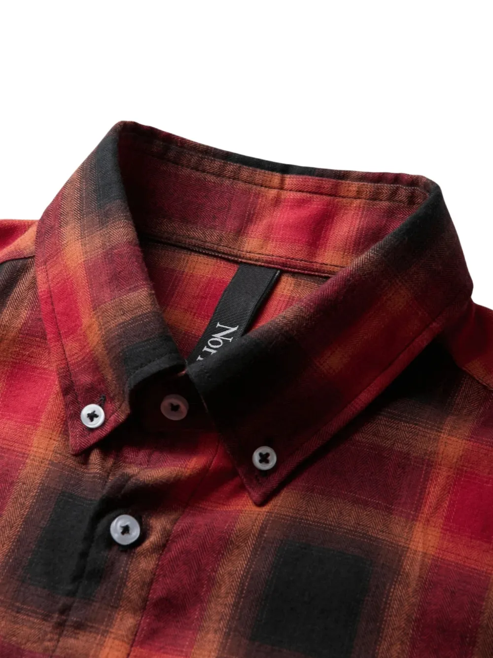 Aries No Problemo plaid shirt Rood