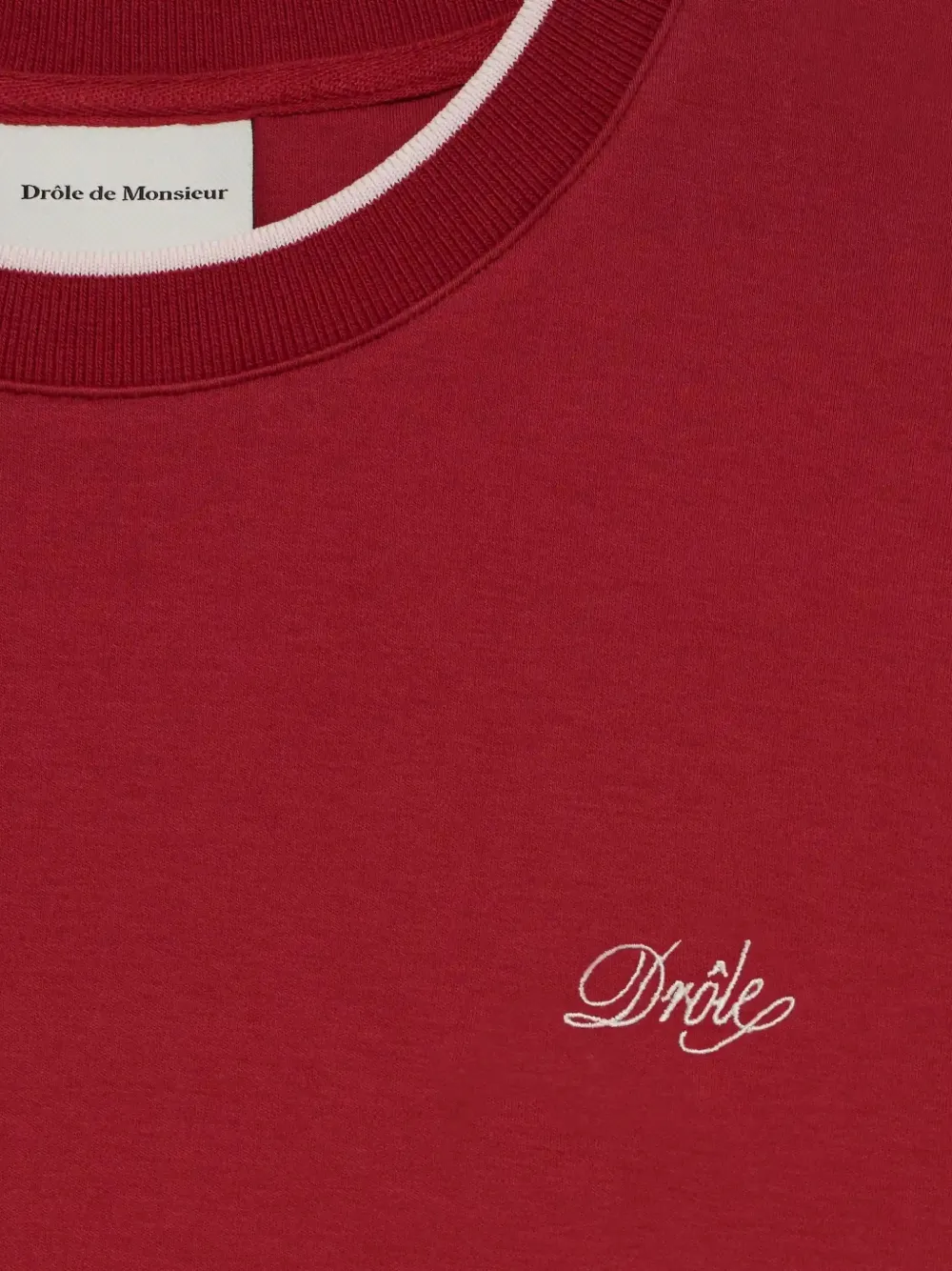 Drôle De Monsieur Belissima T-shirt Rood