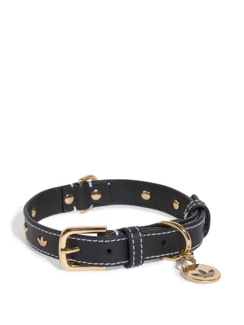 adidas Originals Kids logo-plaque leather pet collar