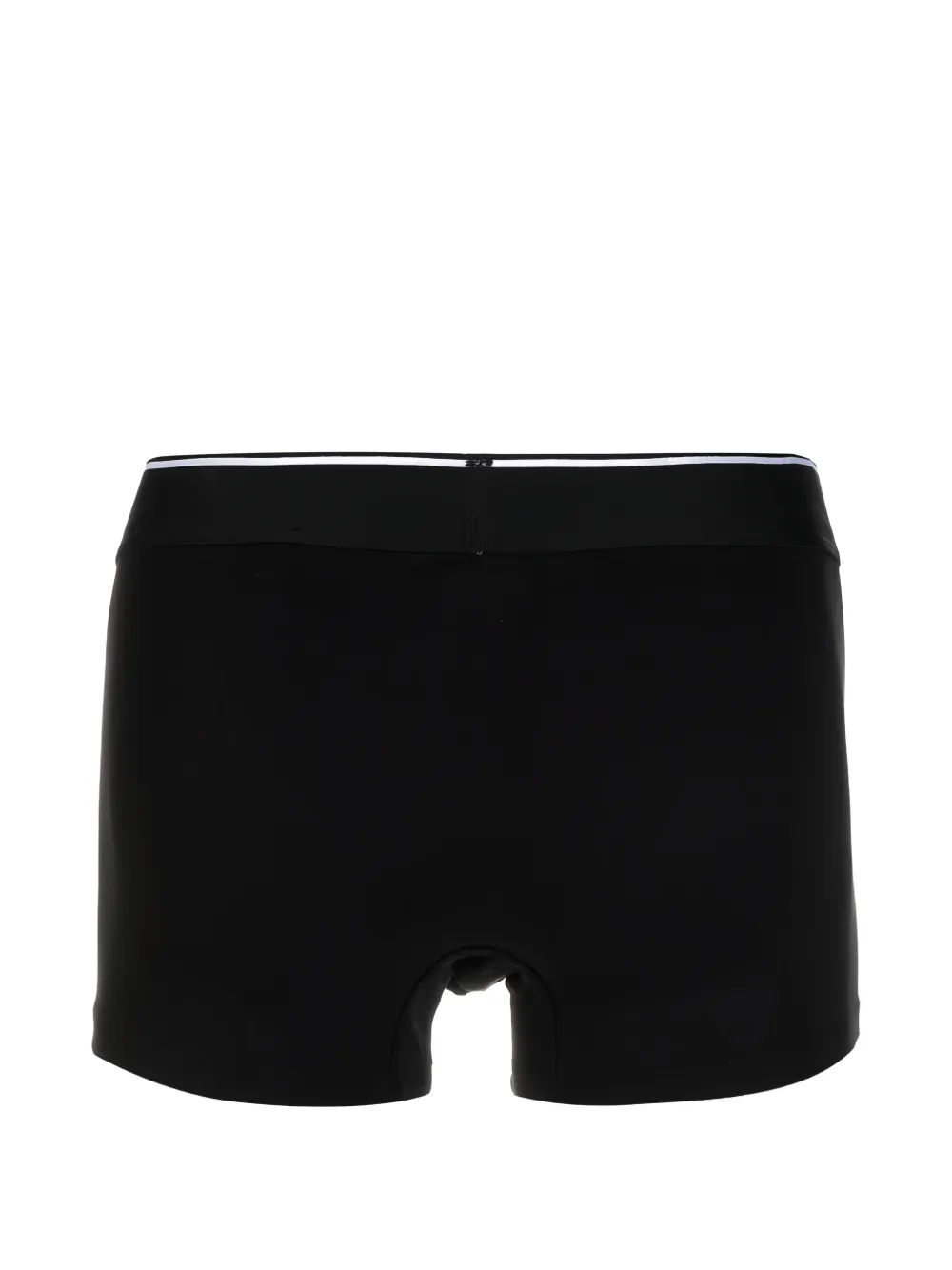 Diesel Drie effen boxershorts Zwart