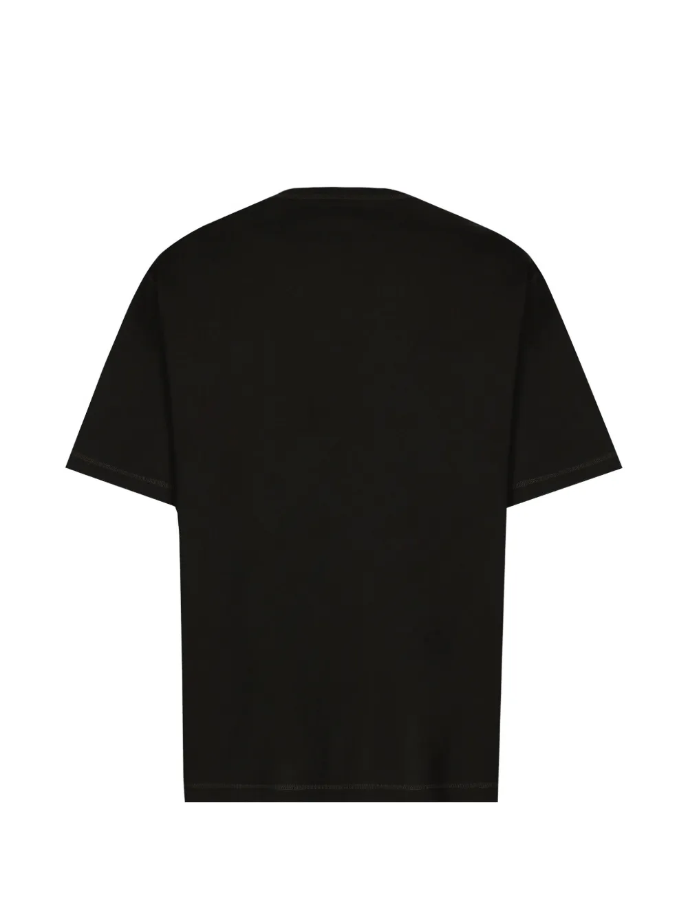 Dolce & Gabbana Katoenen T-shirt met merklabel Zwart