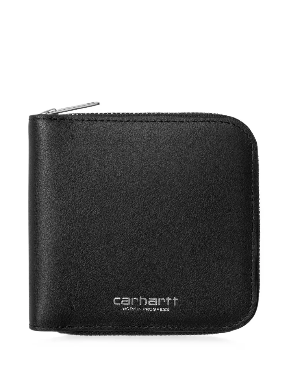 Carhartt WIP logo-print zip-around wallet - Nero