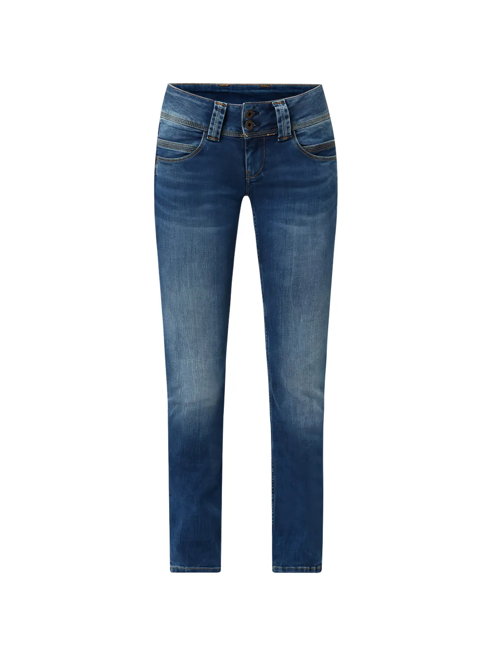 Pepe Jeans Venus slim-fit jeans Blauw