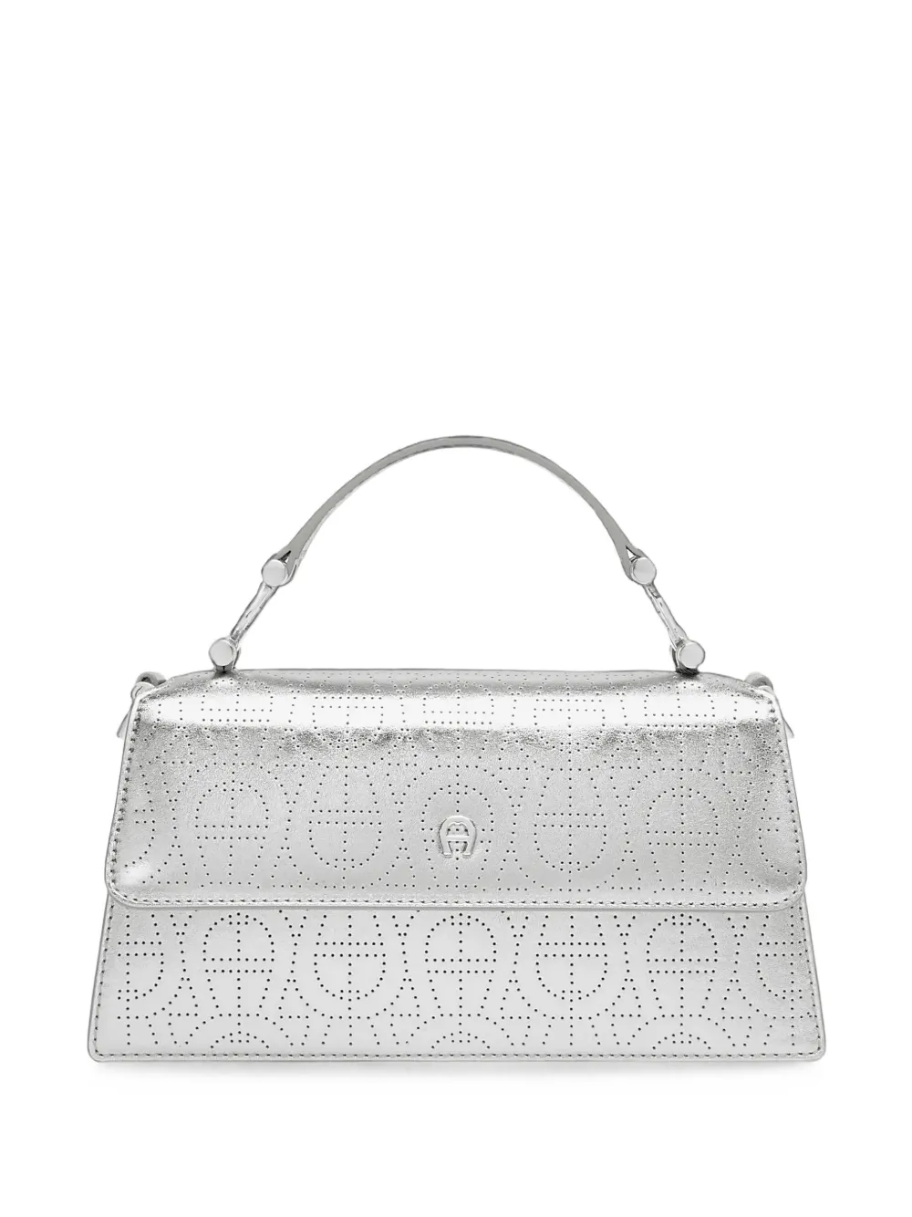 AIGNER small Delia Lucida tote bag - Argent AIGNER small Delia Lucida tote bag - Argent