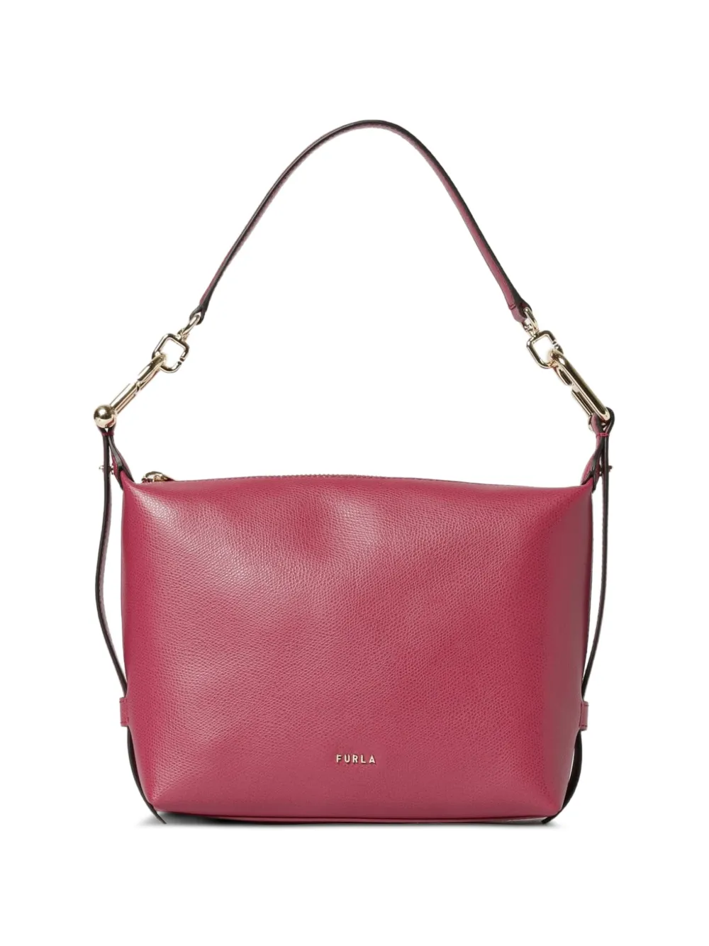 Furla Tonie pebbled leather tote bag - Rosa