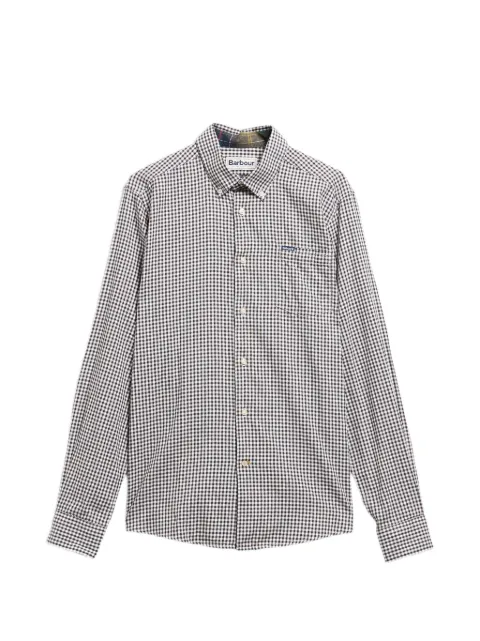 Barbour camisa Padshaw a cuadros gingham con botones