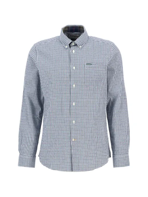 Barbour Padshaw gingham-check button-down shirt