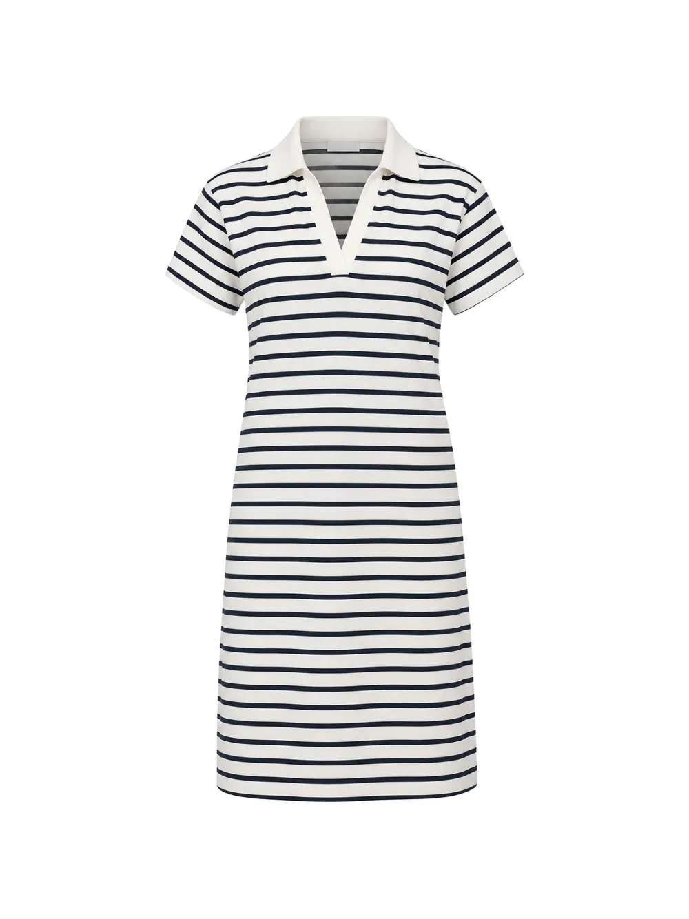 Tommy Hilfiger Gestreepte polojurk Wit