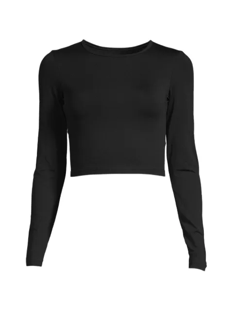 Casall logo-print cropped T-shirt