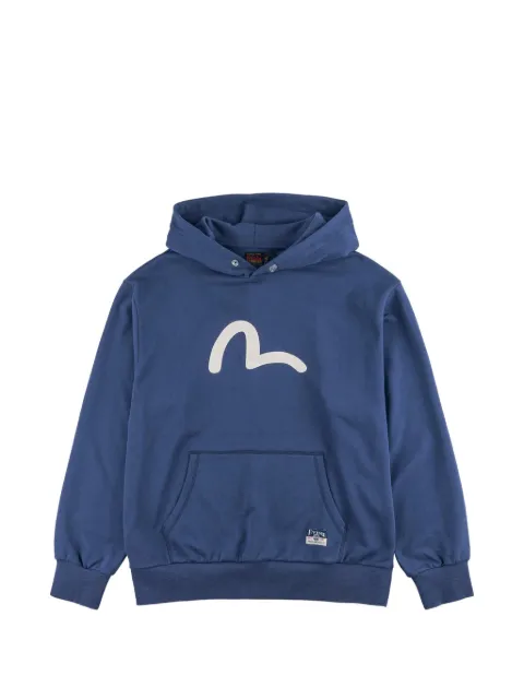 EVISU Seagull-print hoodie