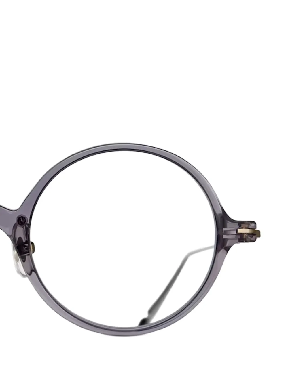 Matsuda M2054 round-frame glasses Grijs