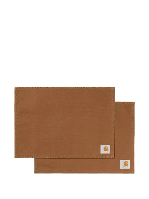 Carhartt WIP salvamanteles con parche del logo (set de 2)